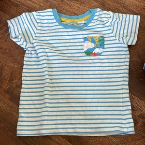 Mini Boden stripped shirt 12-18 months